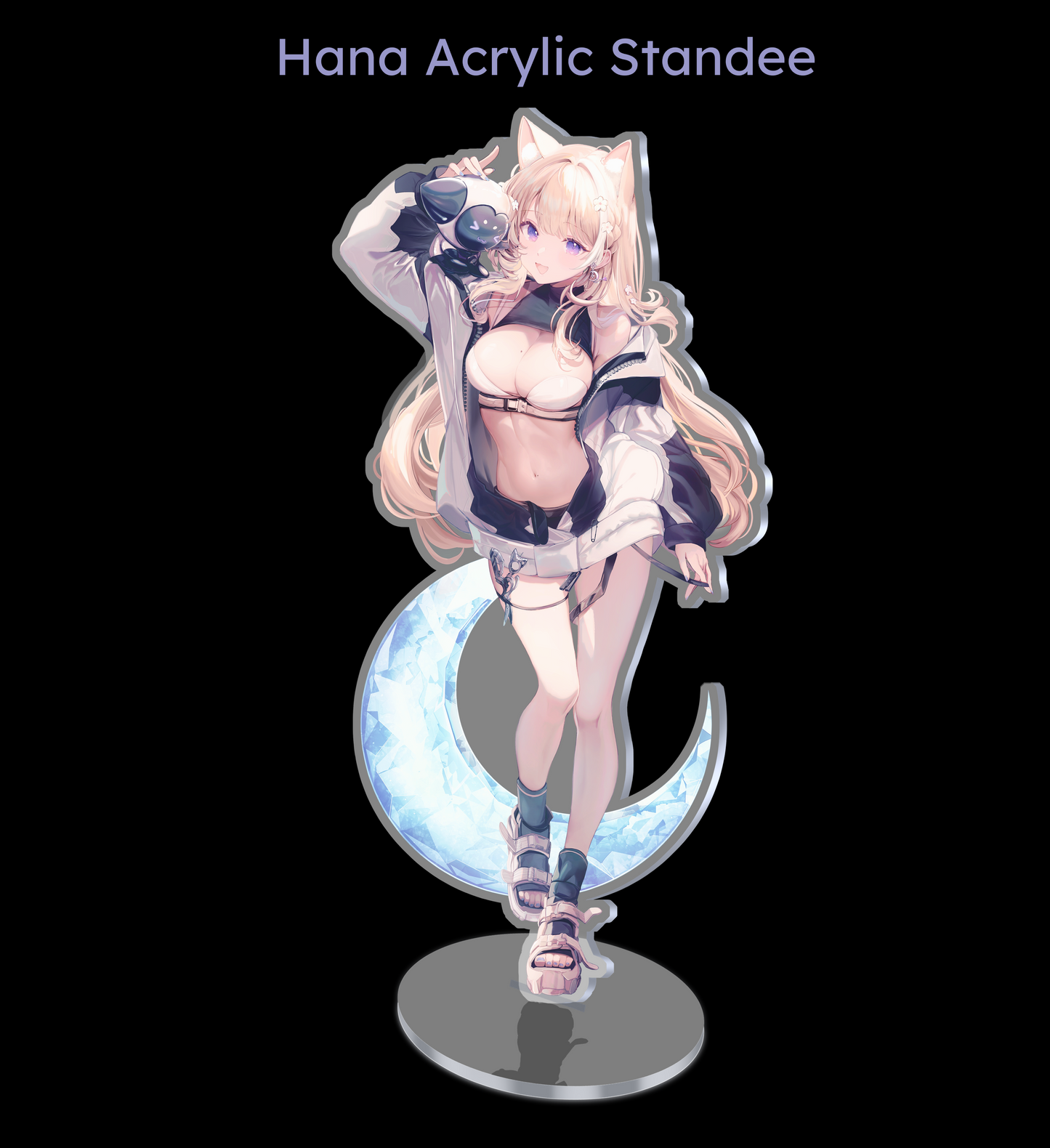 Hana Waning Crescent Acrylic Standee