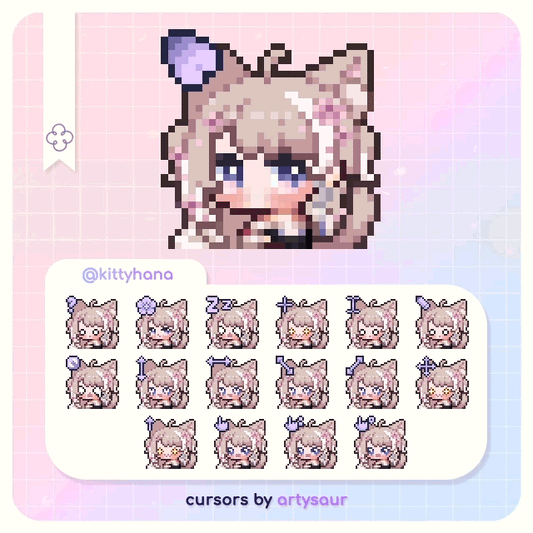 4.0 Catfox Hana Animated Cursor