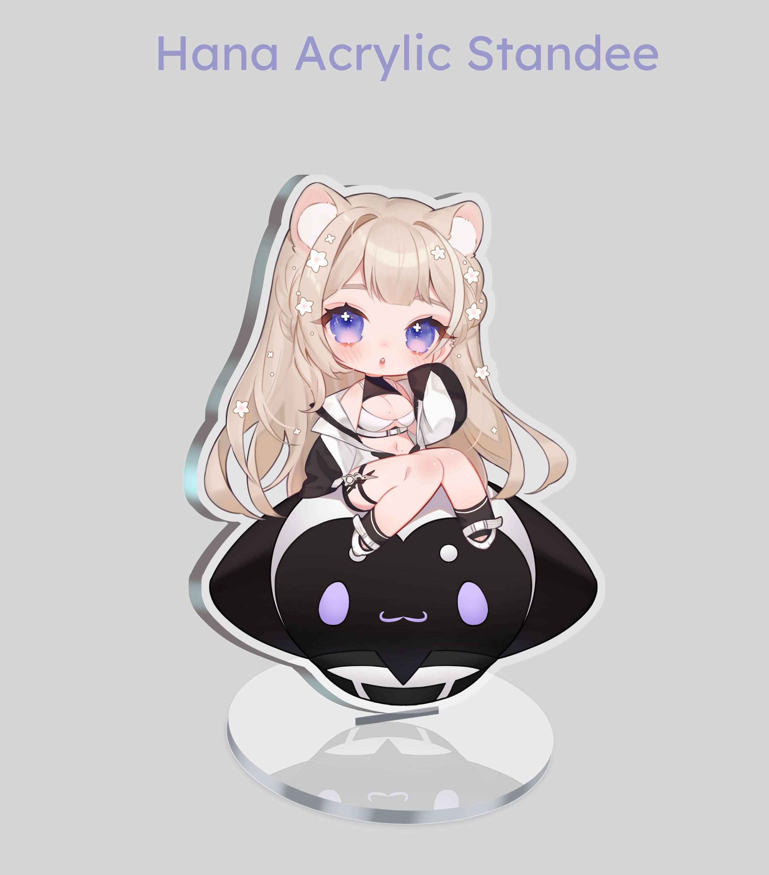 Hana 3.0 Mini Acrylic Standee – MiiveiArt Hana 3.0 Mini Acrylic Standee – MiiveiArt