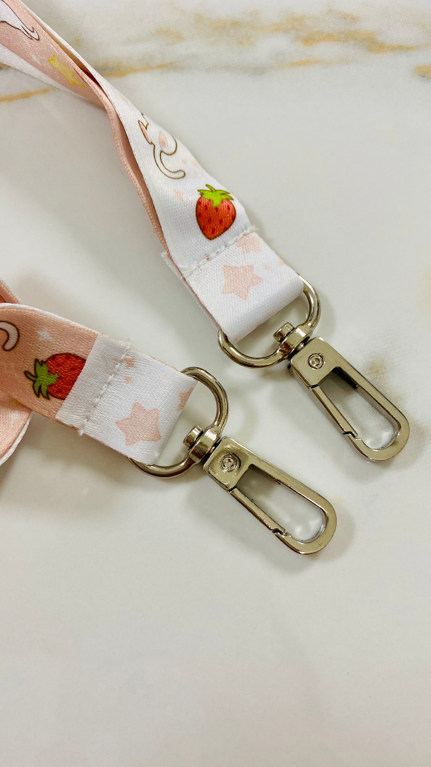 Strawberry Milk & Kitties Lanyard 90cm