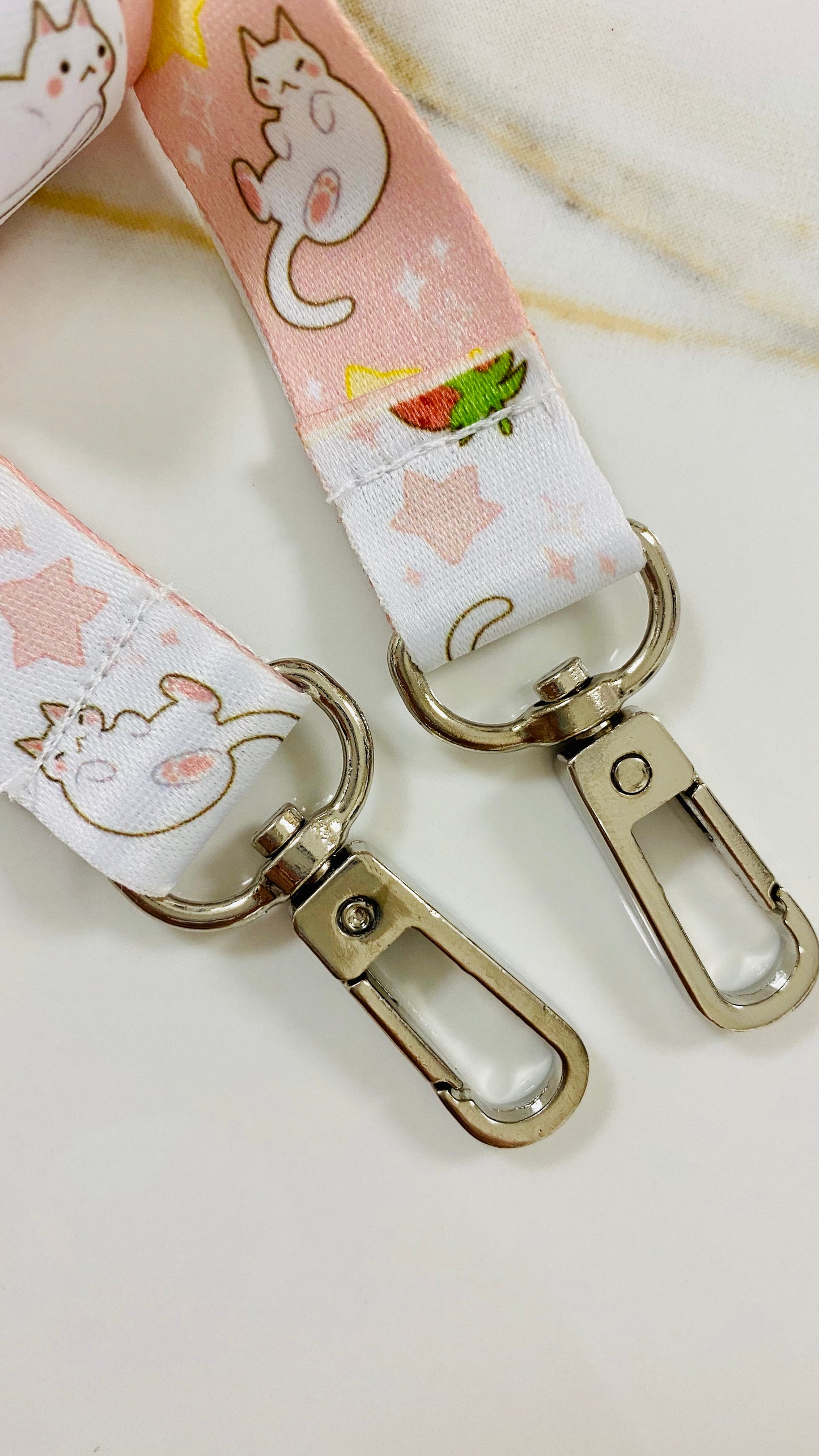 Strawberry Milk & Kitties Lanyard 45cm