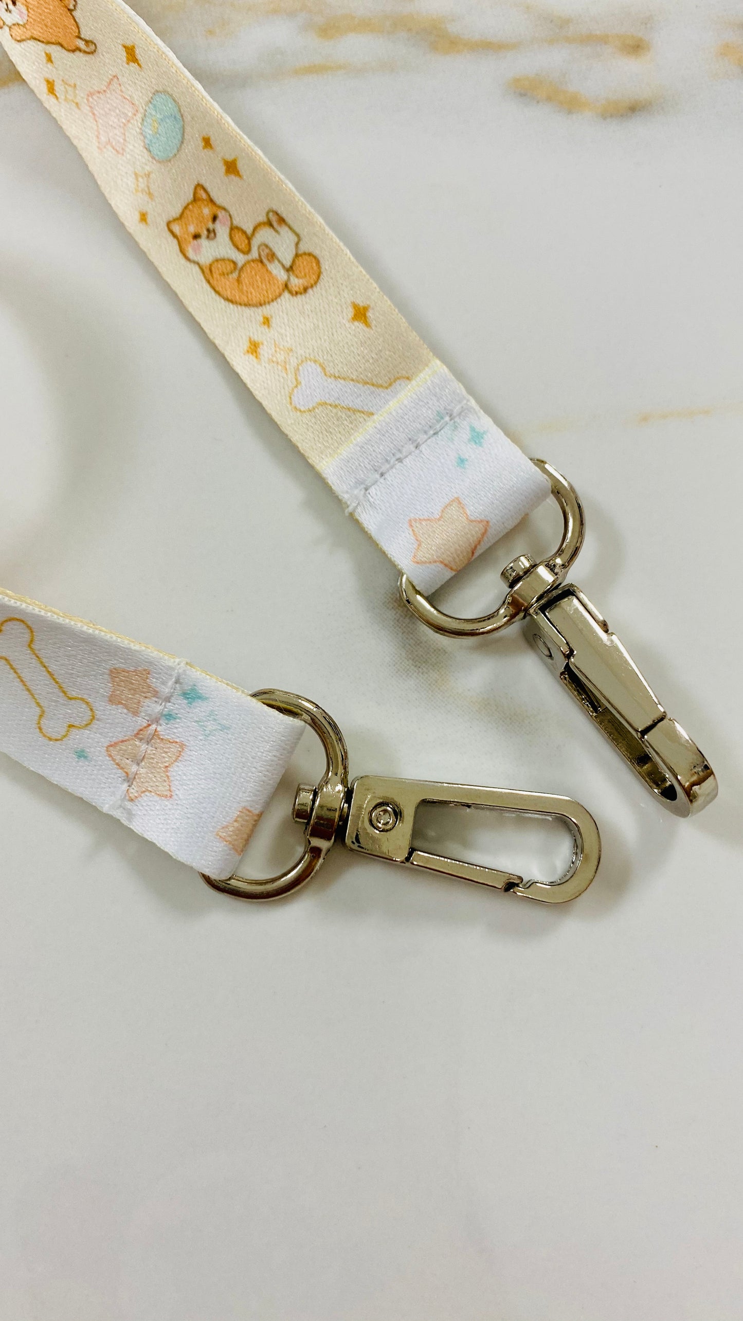 Shibas and Milk Lanyard 90cm