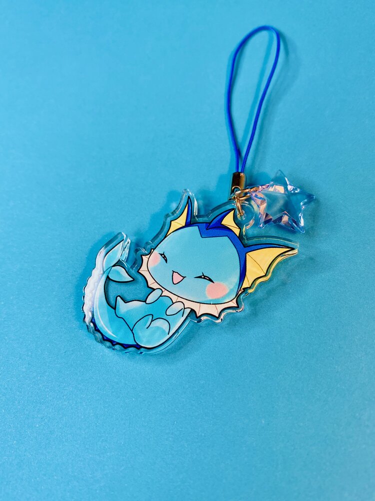 Eeveelution Acrylic Charms