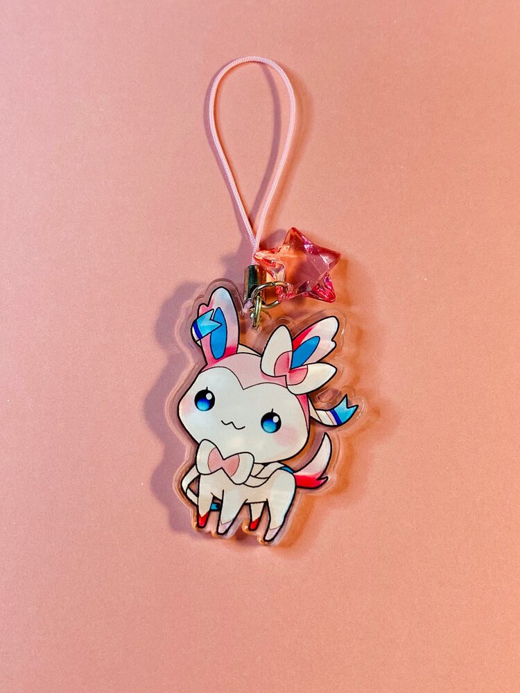 Eeveelution Acrylic Charms