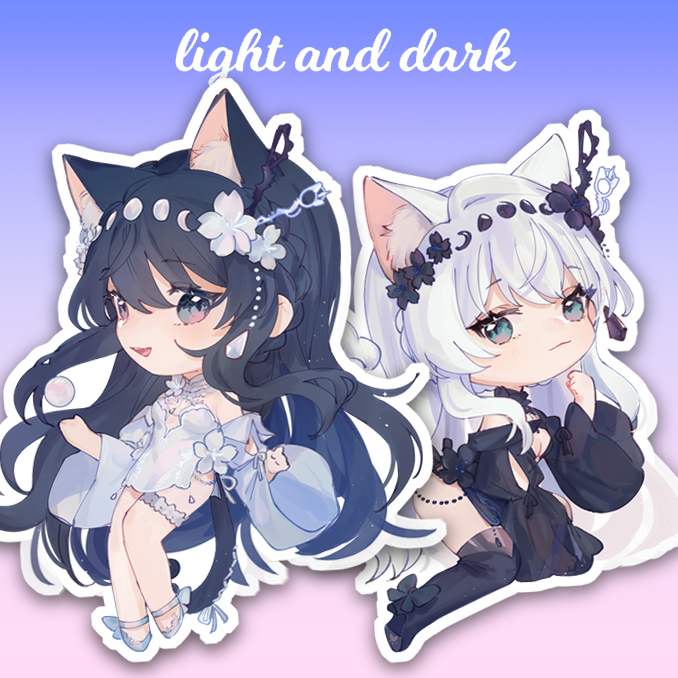 Hana Phase Vinyl Sticker Set  3 inch