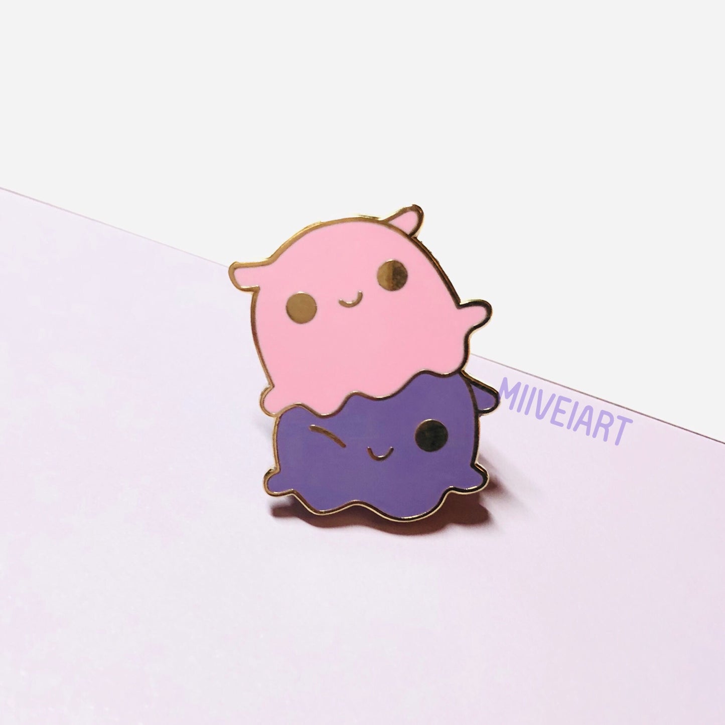 Octo Friends Stack Pin 1.25"