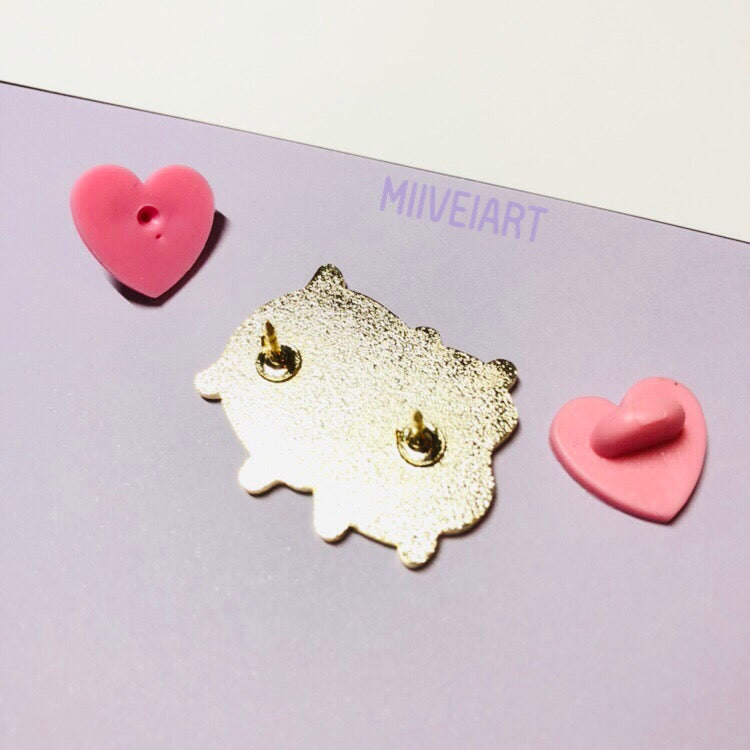 Octo Friends Stack Pin 1.25"
