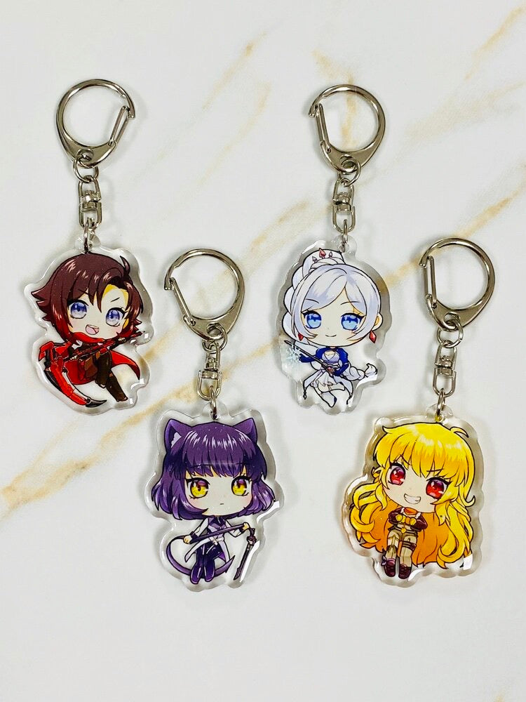 Glitter Epoxy Charms: rewbey Volume 7 Chibis