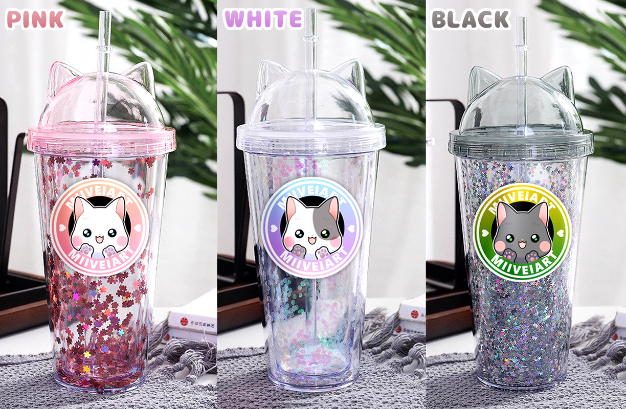 Cat Ear Tumbler 420mL