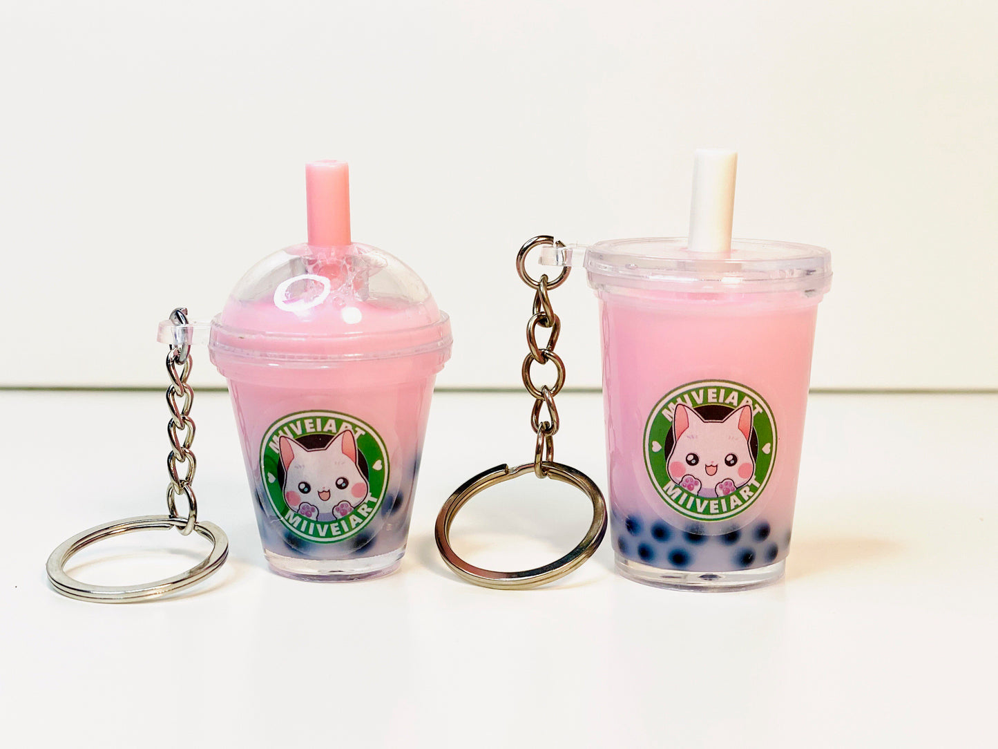 3D Mini Boba Bubble Tea Charms