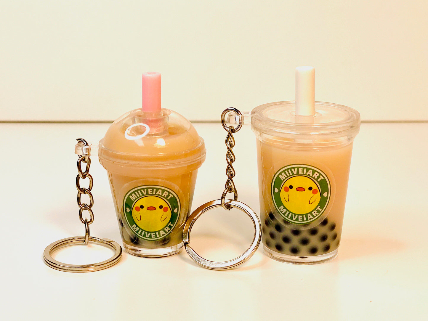 3D Mini Boba Bubble Tea Charms
