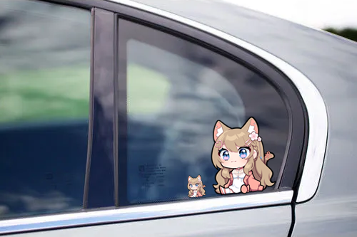 HanaSit Car/Waterbottle Sticker BIG and SMALL