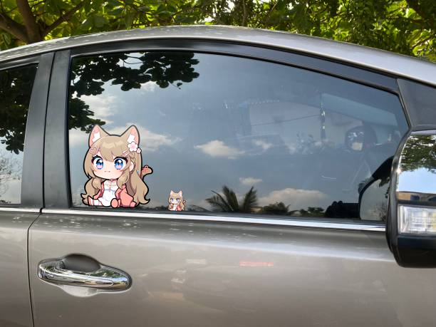 HanaSit Car/Waterbottle Sticker BIG and SMALL