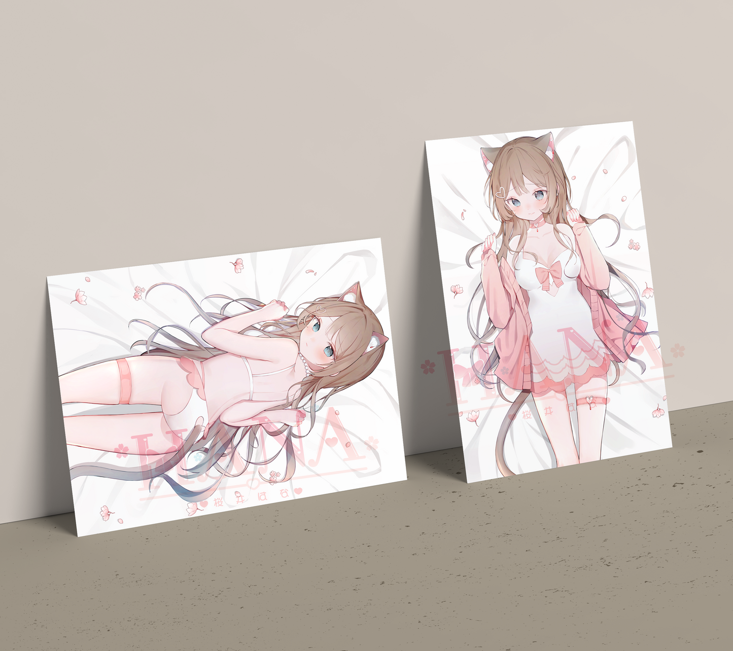 Hana Velvet Postcard Prints 5x7in 2x