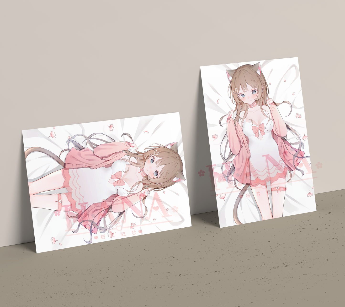 Hana Velvet Postcard Prints 5x7in 2x