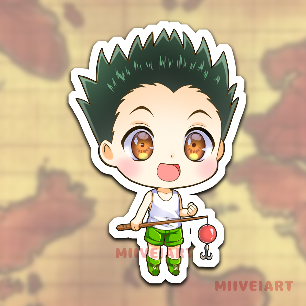 HH Chibi Weatherproof Vinyl Stickers