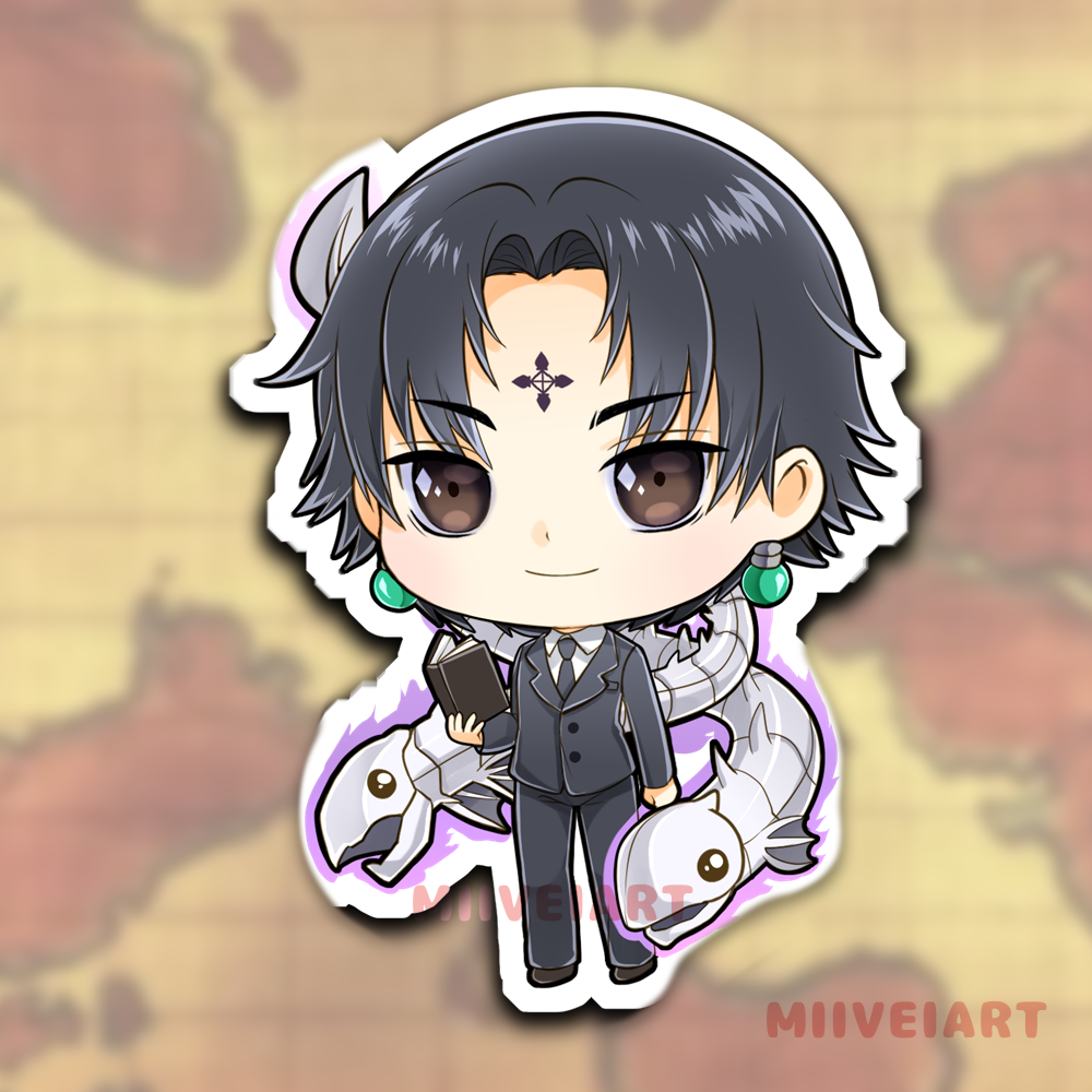 HH Chibi Weatherproof Vinyl Stickers