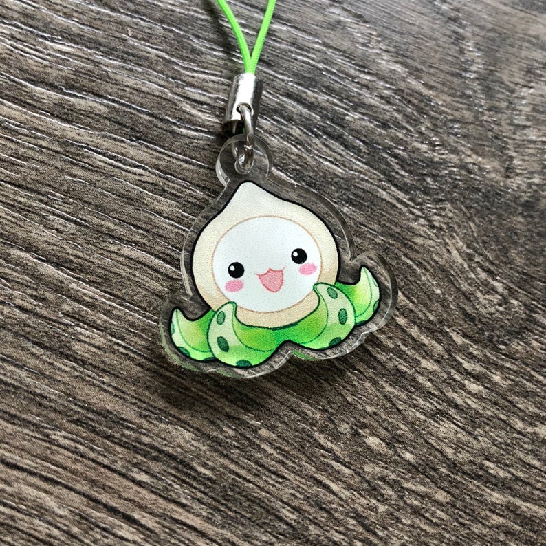 Pachimari OW Double-Sided Clear Acrylic or Epoxy Resin Charm