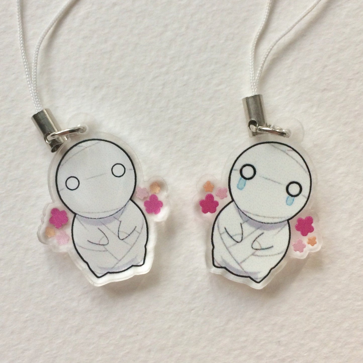 Mii-Kun Double-Sided Clear Acrylic Charm