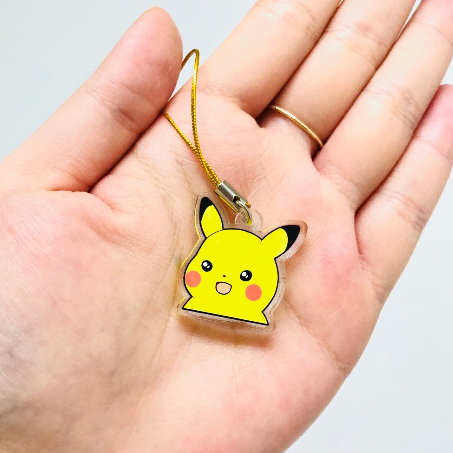 Surprised Pikachu Meme Double-sided acrylic charm
