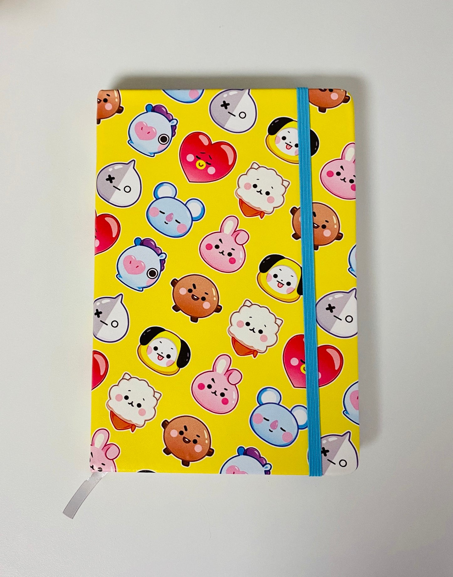 KPOP Dotted Notebook PU Faux leather Sketchbook 150gsm 40sheets/80pages Hard Cover