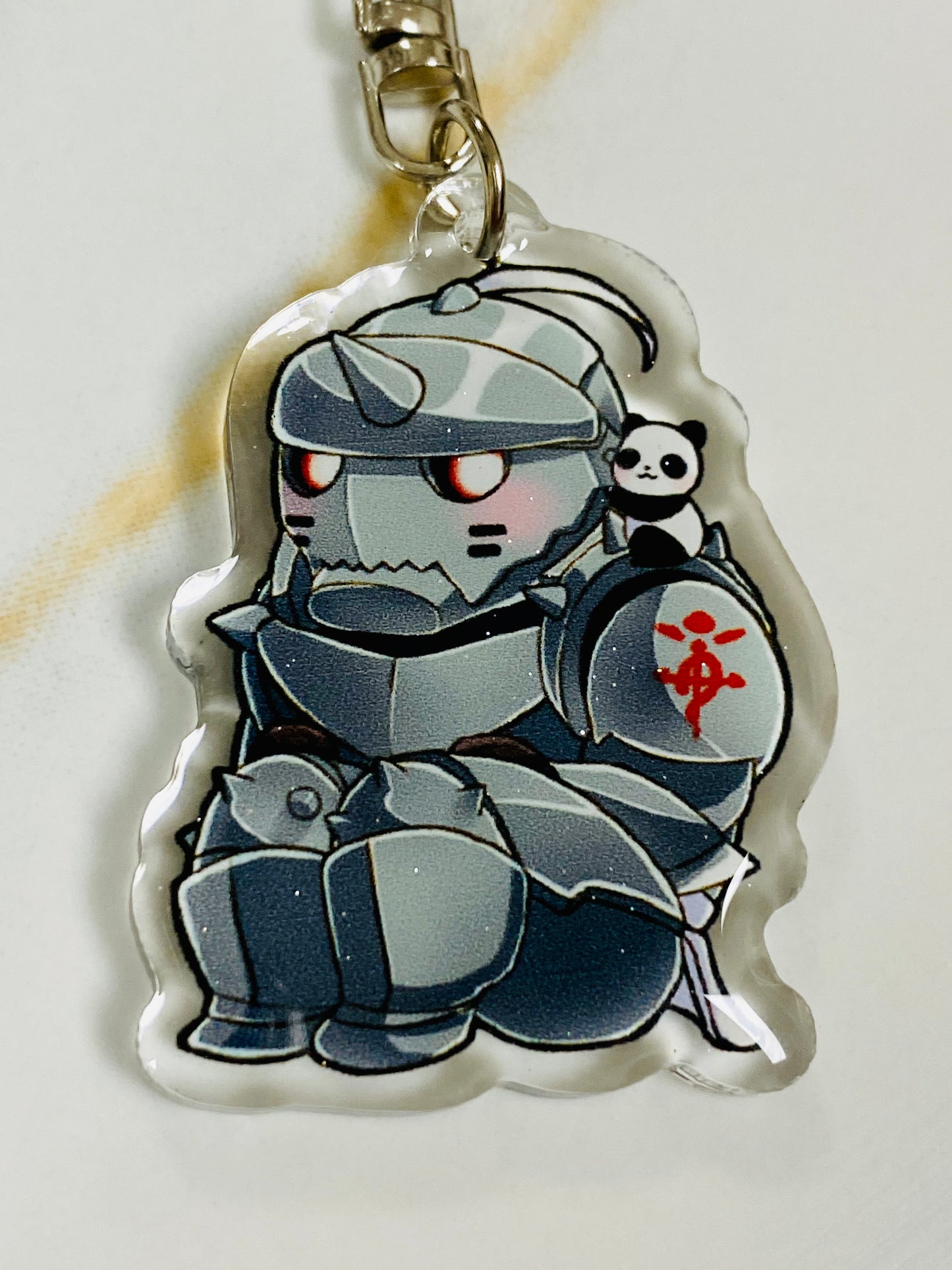 Glitter Epoxy Charms: FMA Chibi