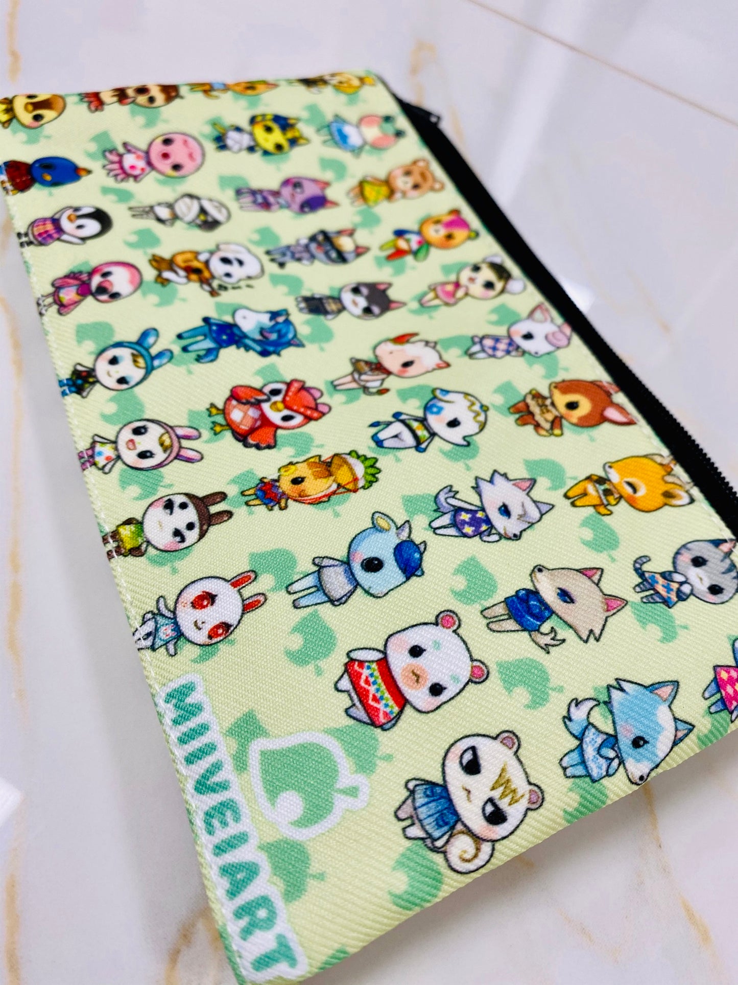 Animal Canvas Pouch