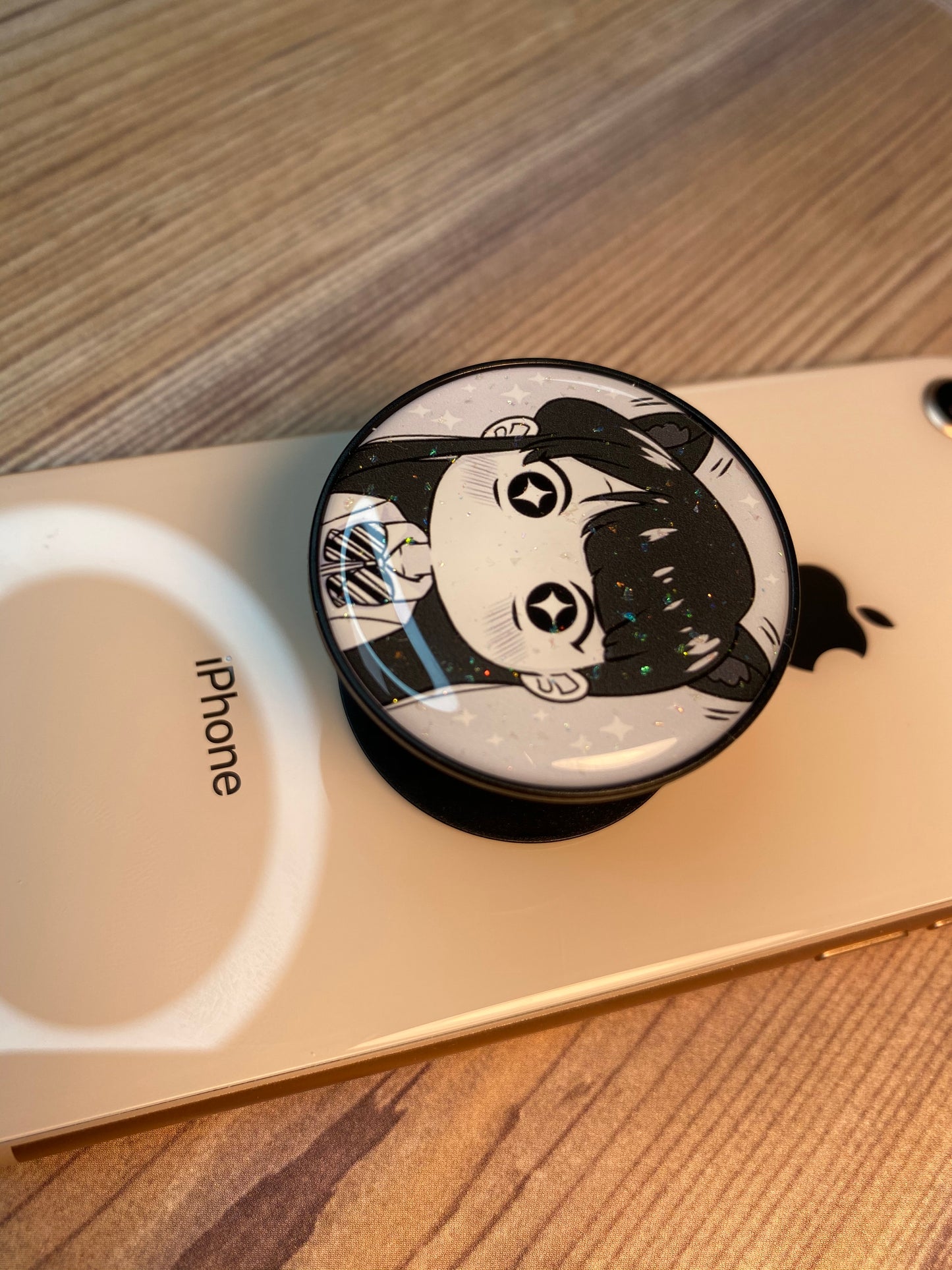 Komi-San Phone Grip Glitter Epoxy Resin