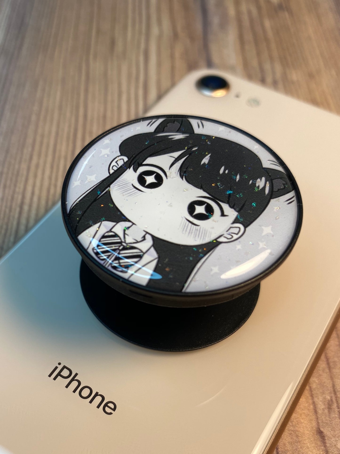 Komi-San Phone Grip Glitter Epoxy Resin