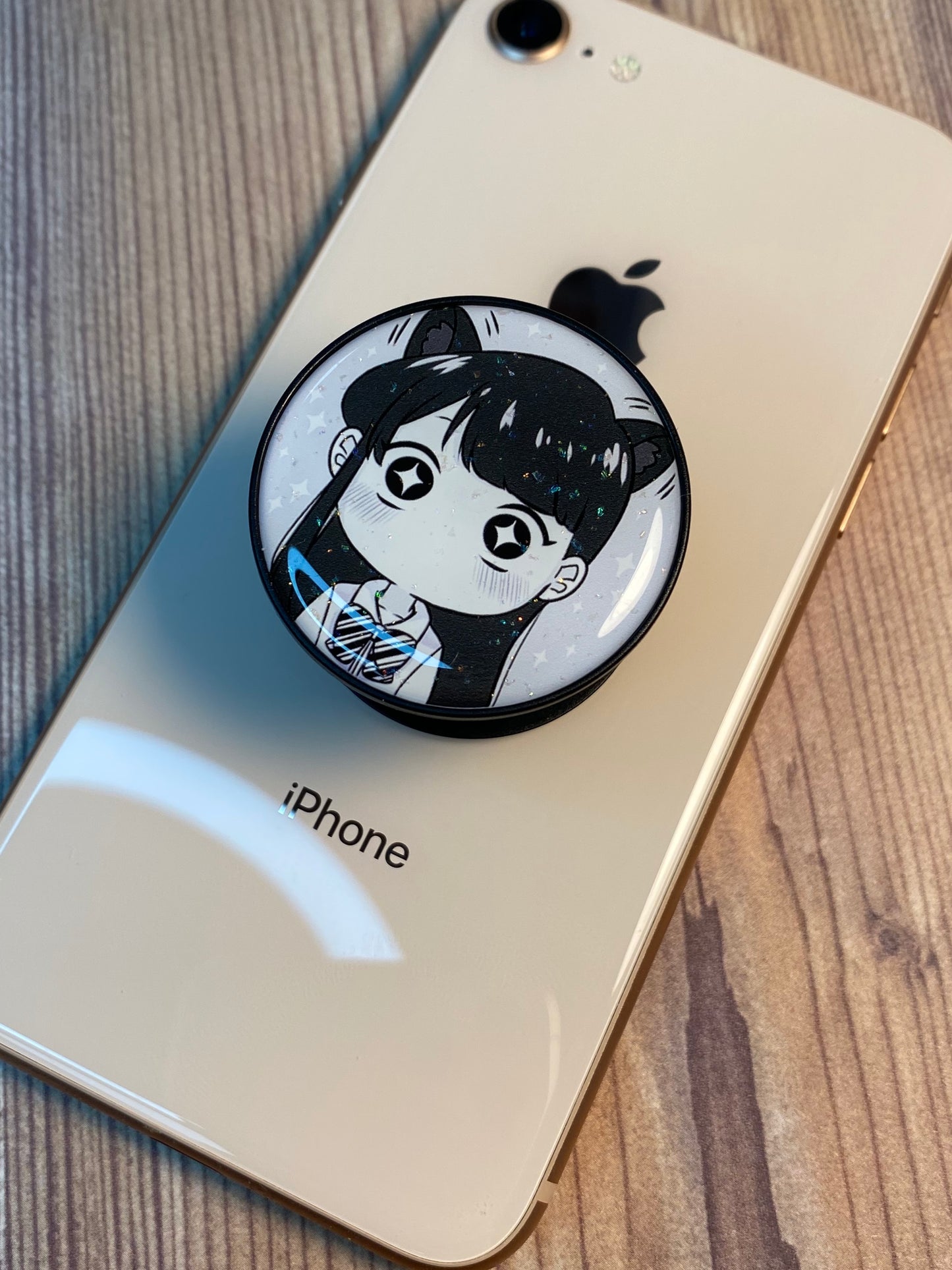Komi-San Phone Grip Glitter Epoxy Resin