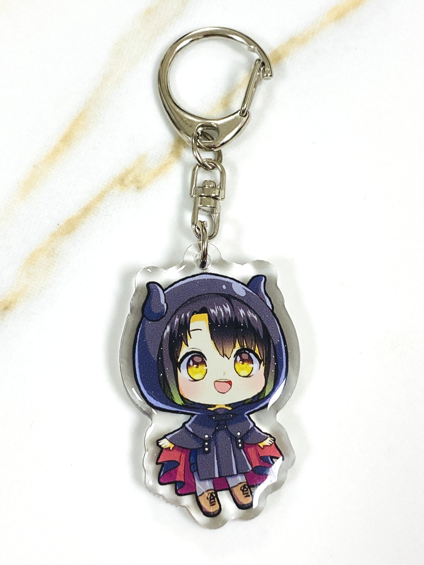 Glitter Epoxy Charm: Somali