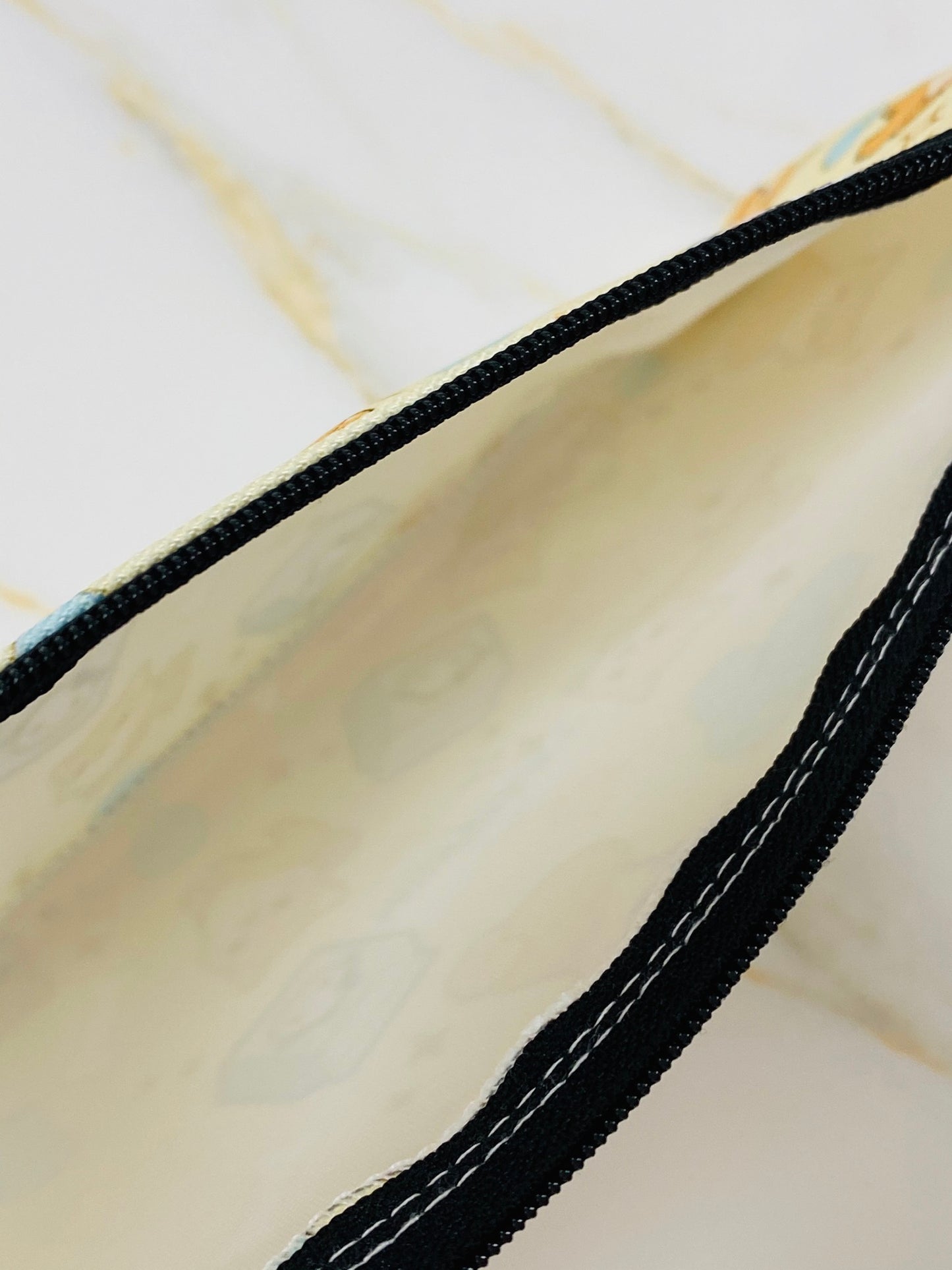 Shiba Puppy and Milk Canvas Pouch