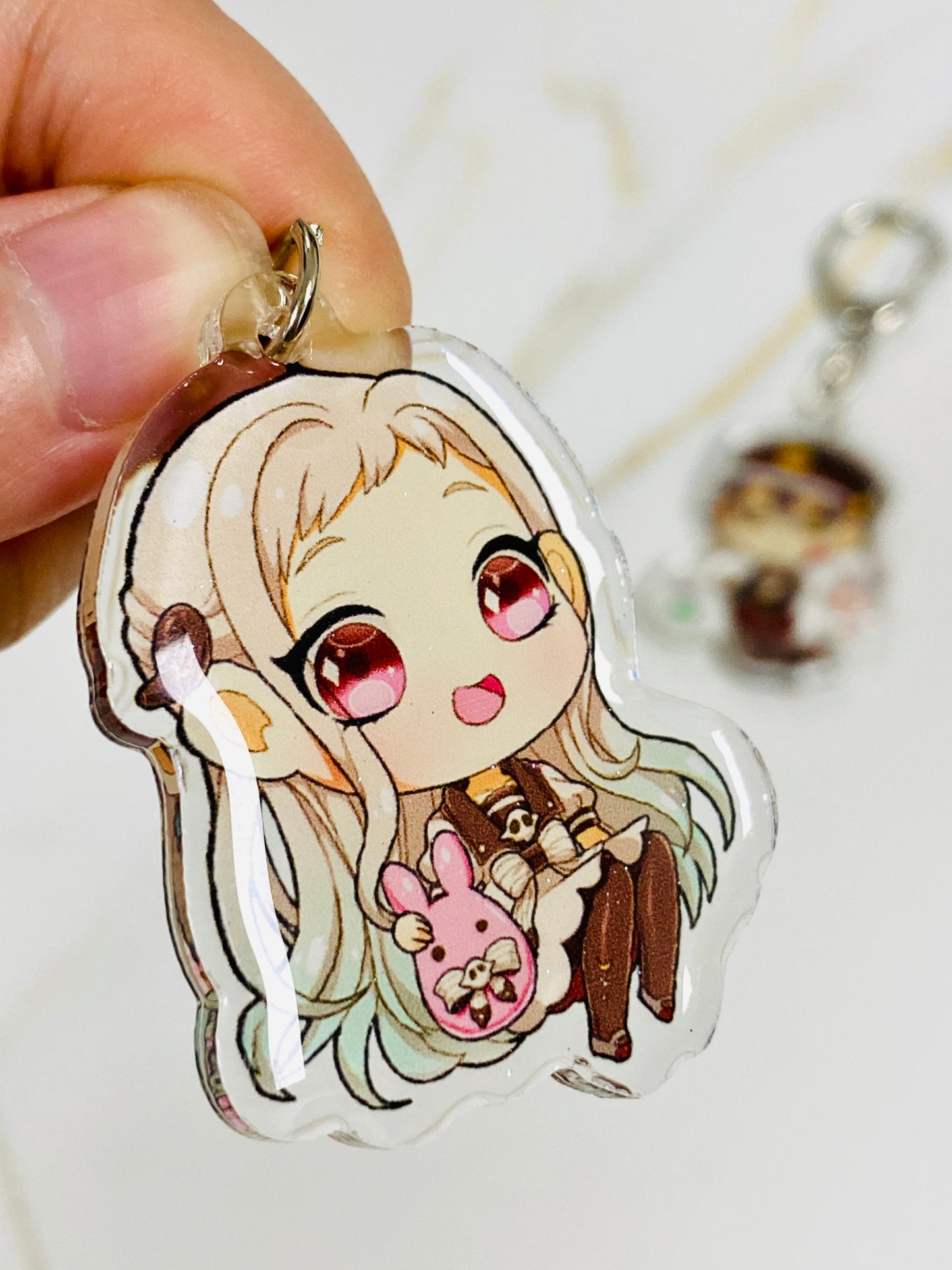 Glitter Epoxy Charms: TBHK