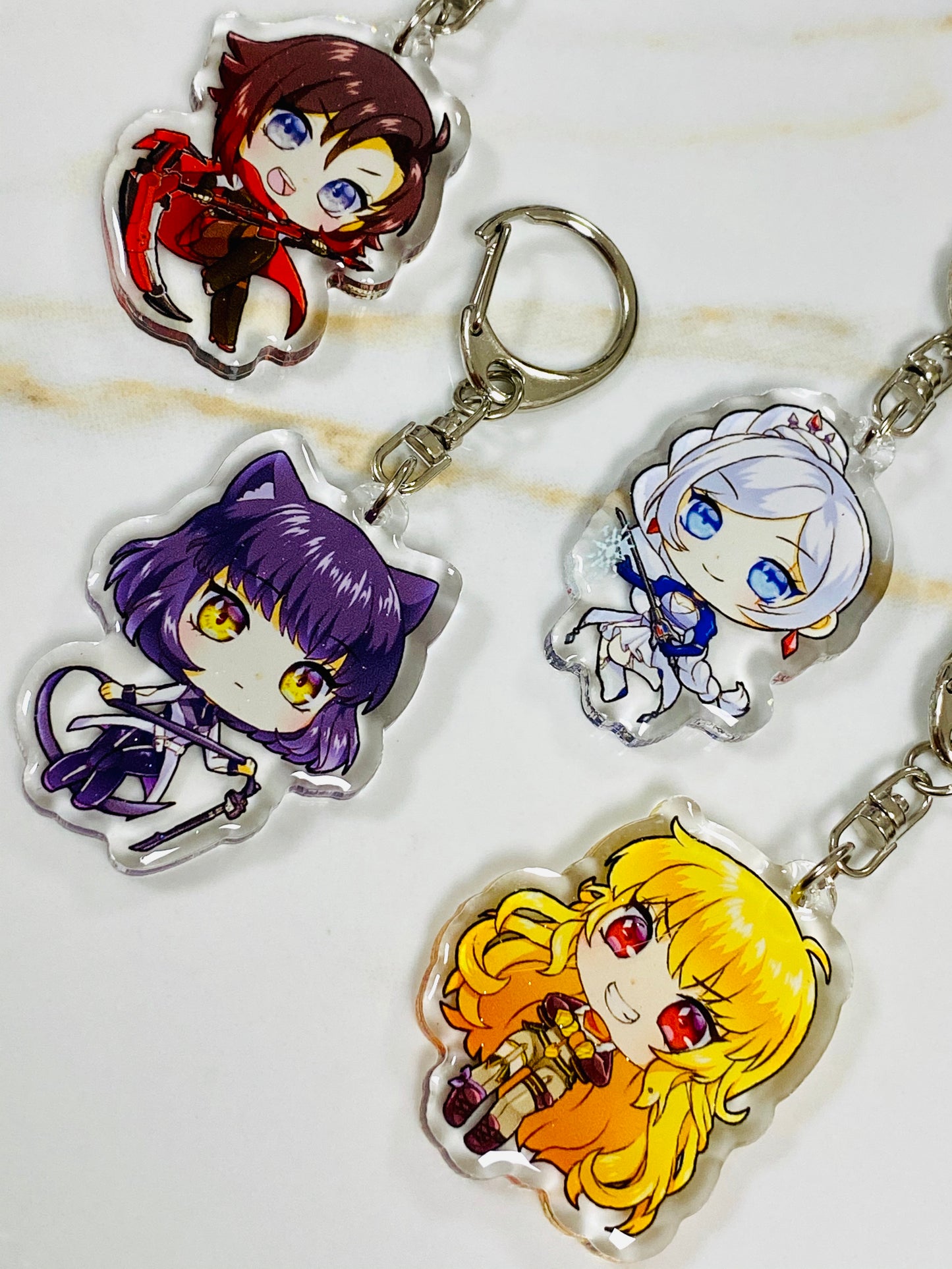 Glitter Epoxy Charms: rewbey Volume 7 Chibis
