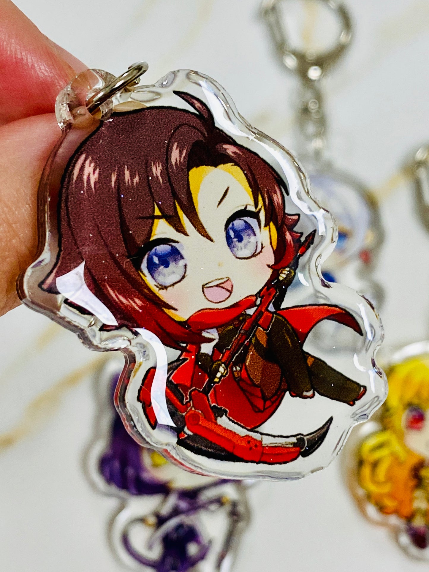 Glitter Epoxy Charms: rewbey Volume 7 Chibis