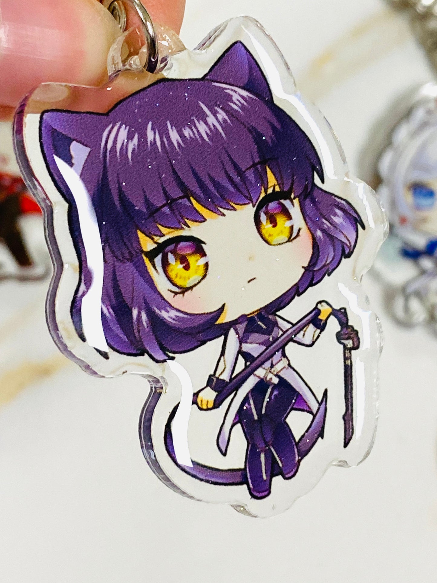 Glitter Epoxy Charms: rewbey Volume 7 Chibis