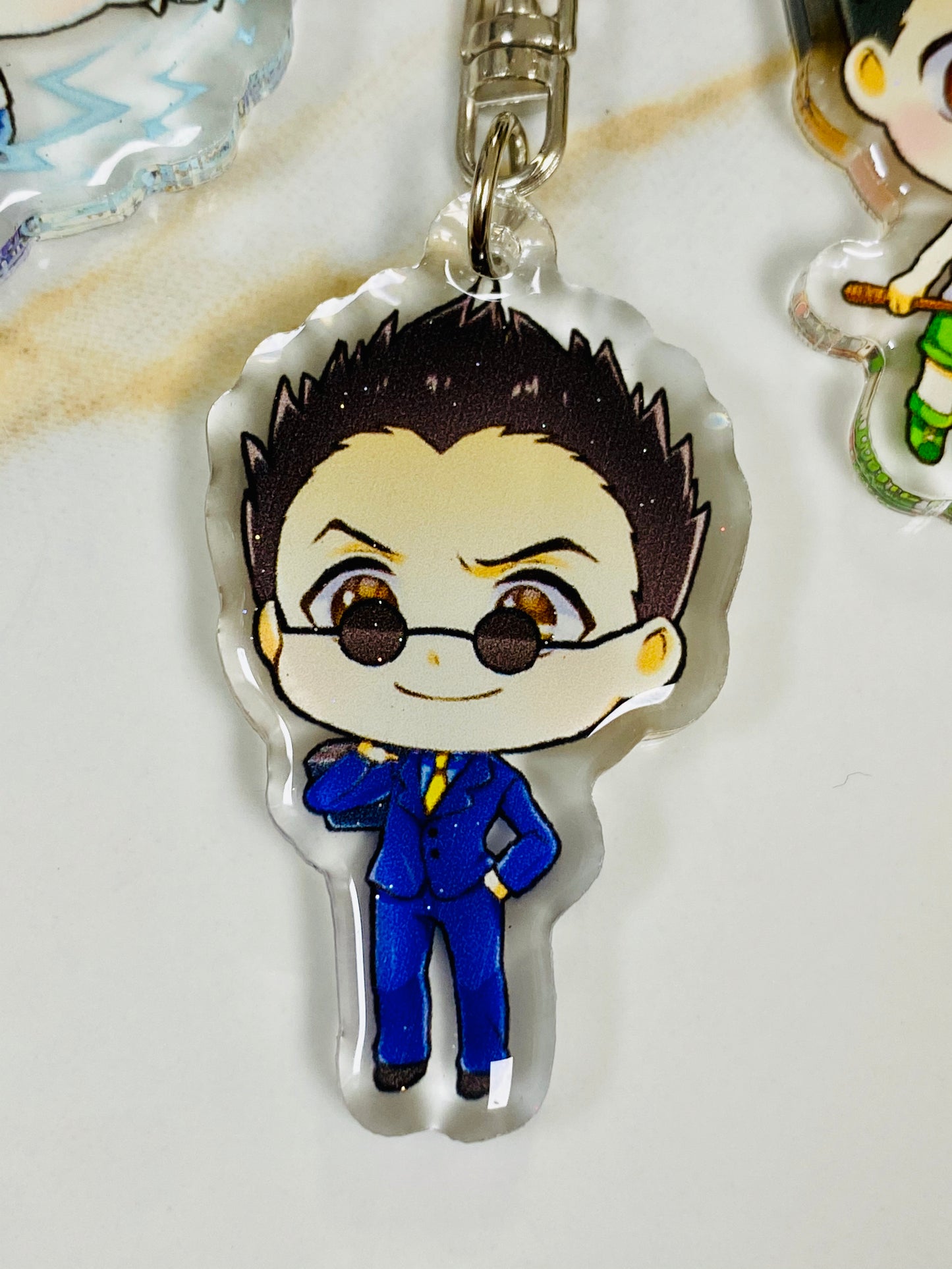 Glitter Epoxy Charms: HH Chibi