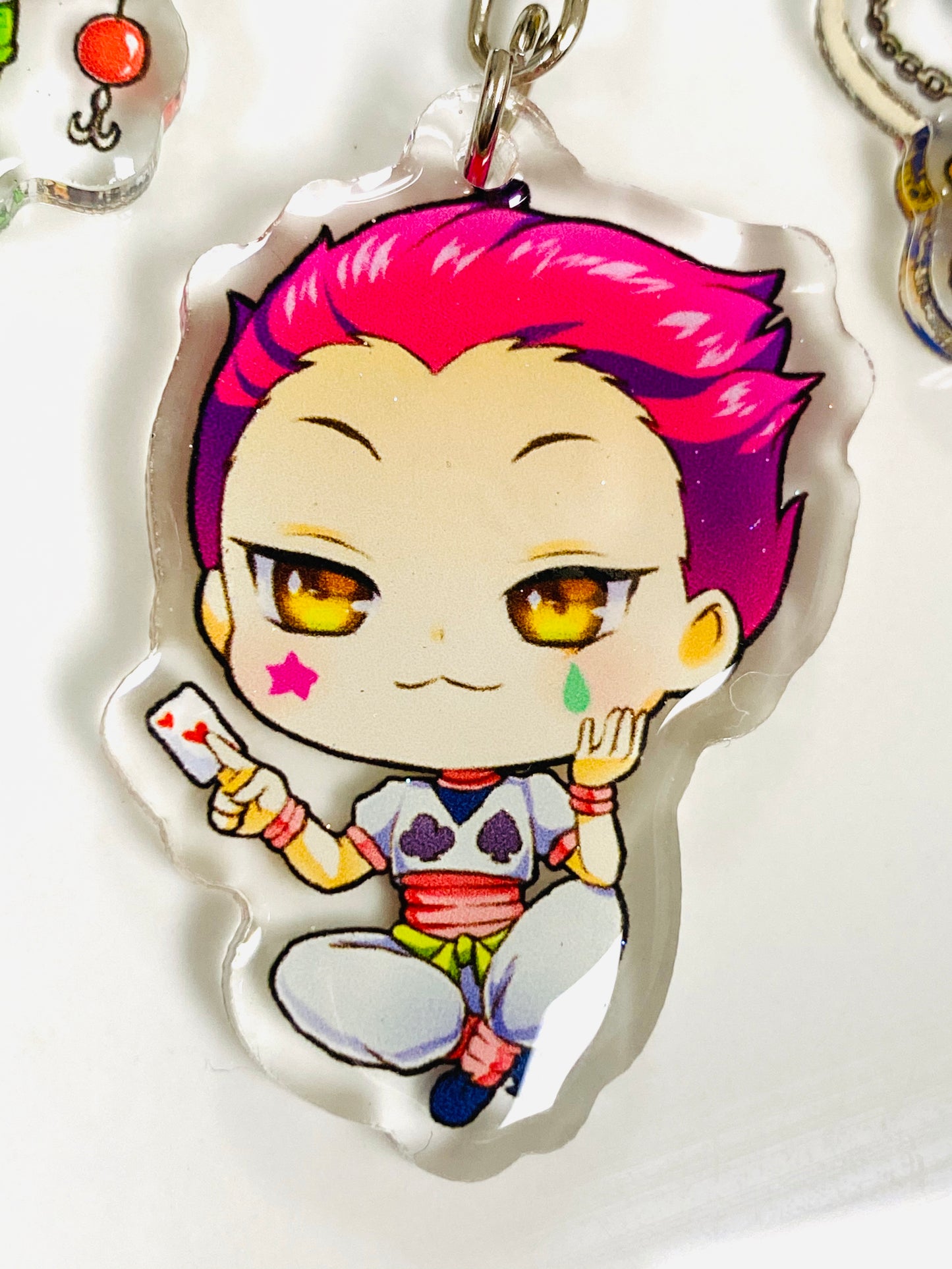 Glitter Epoxy Charms: HH Chibi