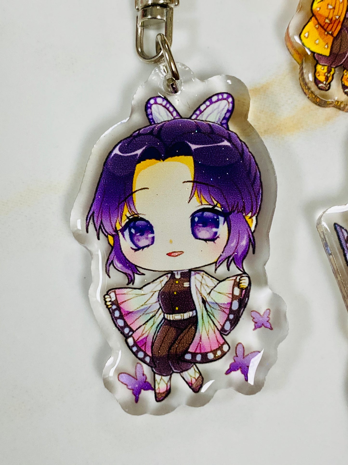 Glitter Epoxy Charms: KNY DS