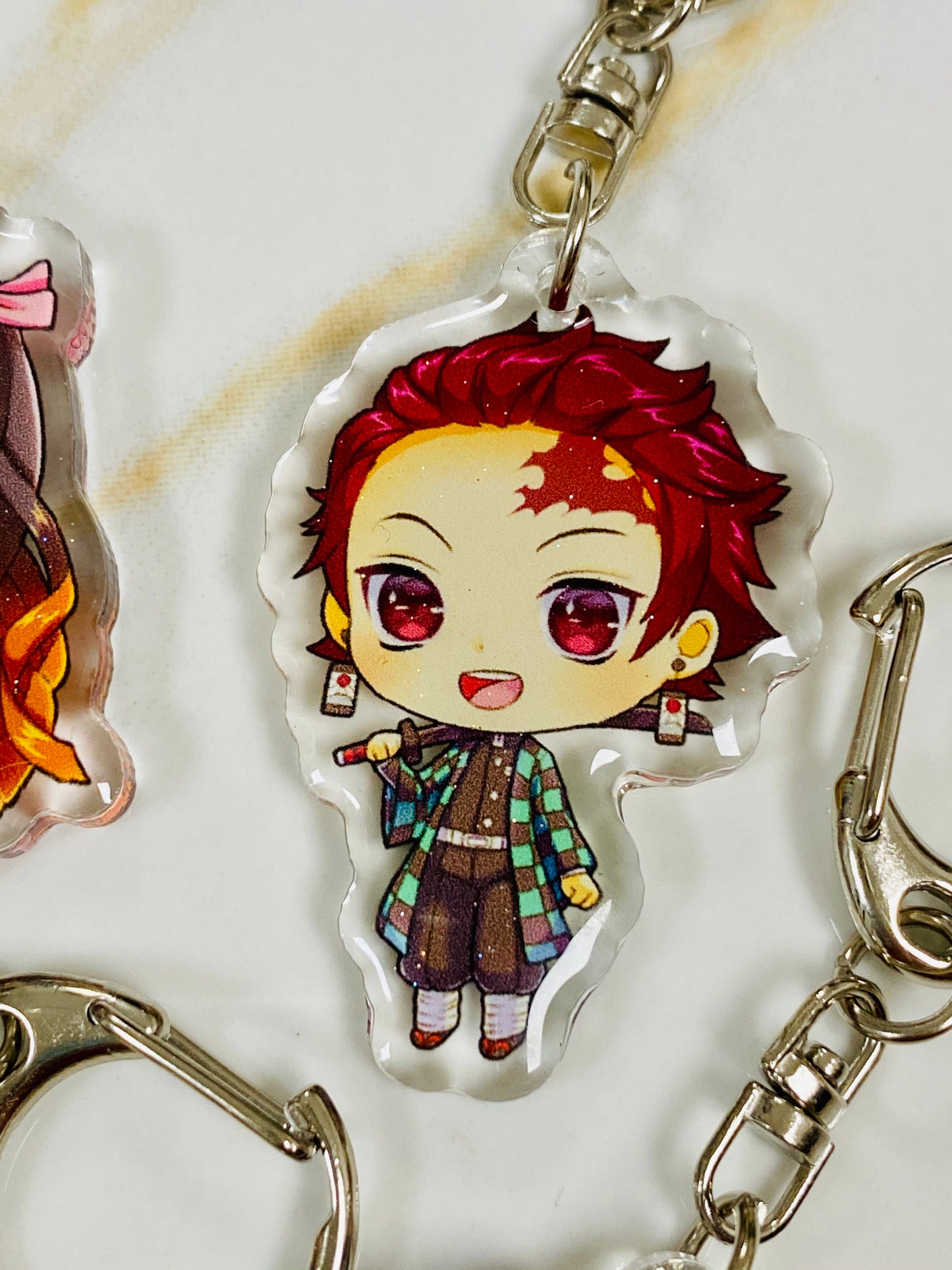 Glitter Epoxy Charms: KNY DS