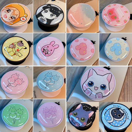 BUNDLES Phone Grips Glitter Epoxy Resin