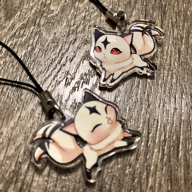 Kirara Kilala Double-Sided Clear Acrylic Charm