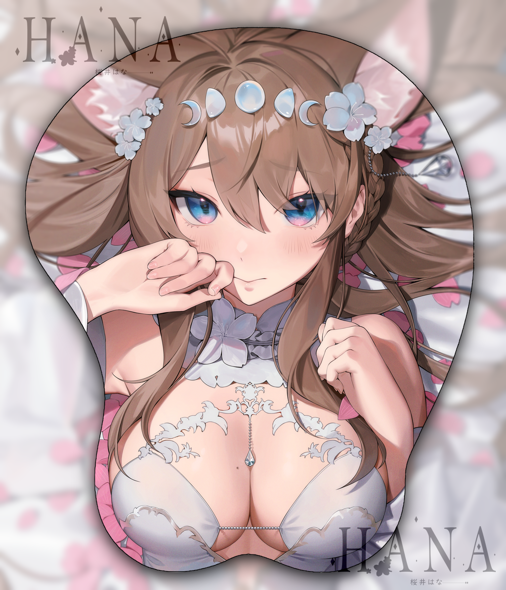 2.0 Hana 3D Oppai Mousepad