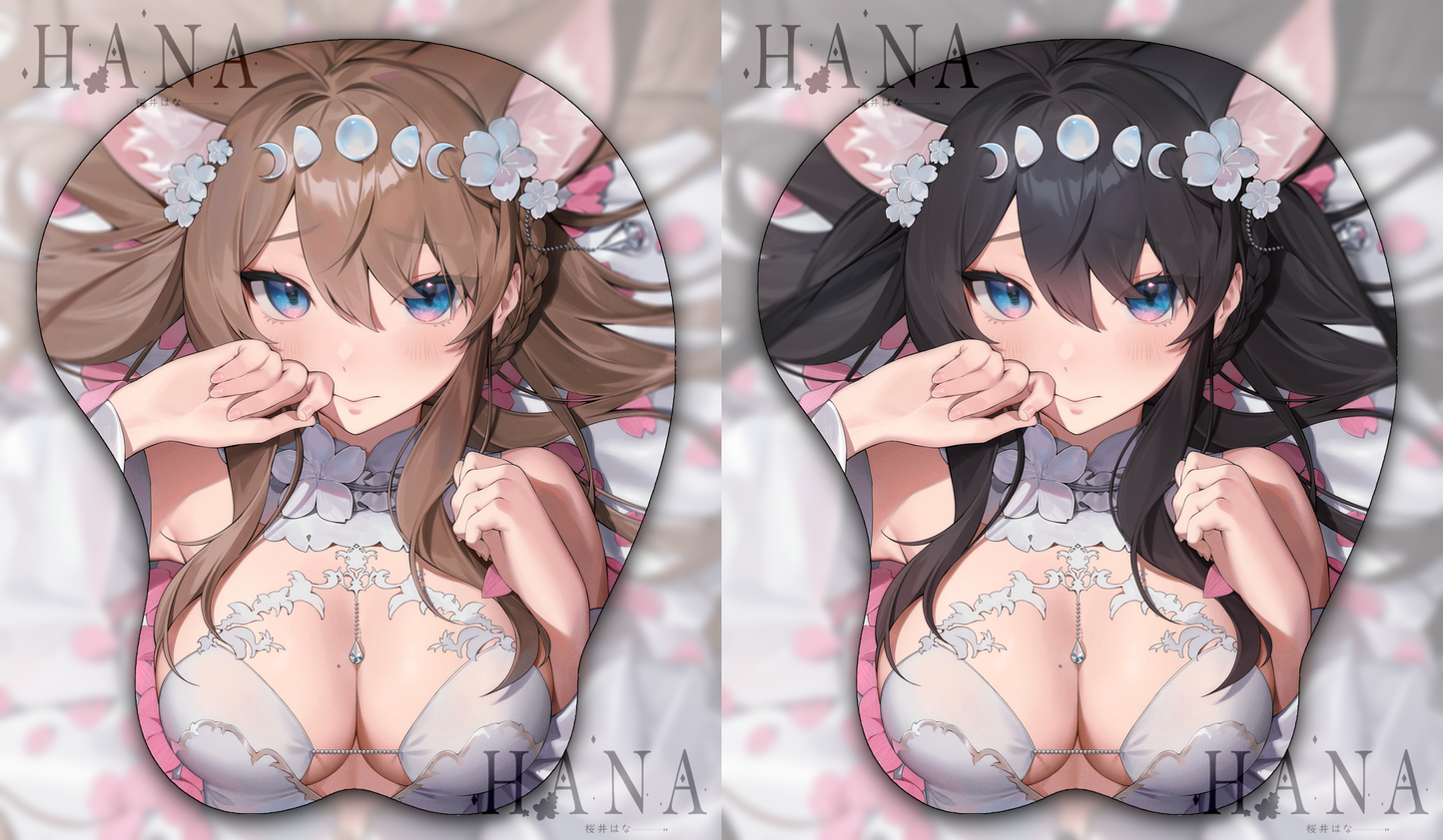 2.0 Hana 3D Oppai Mousepad