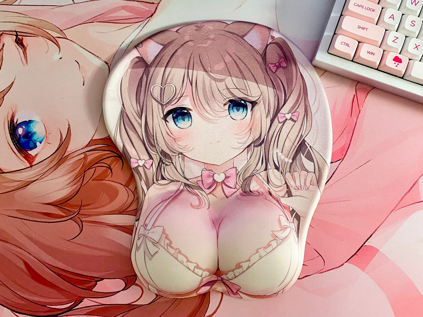 Hana1.0 3D Oppai Mousepad