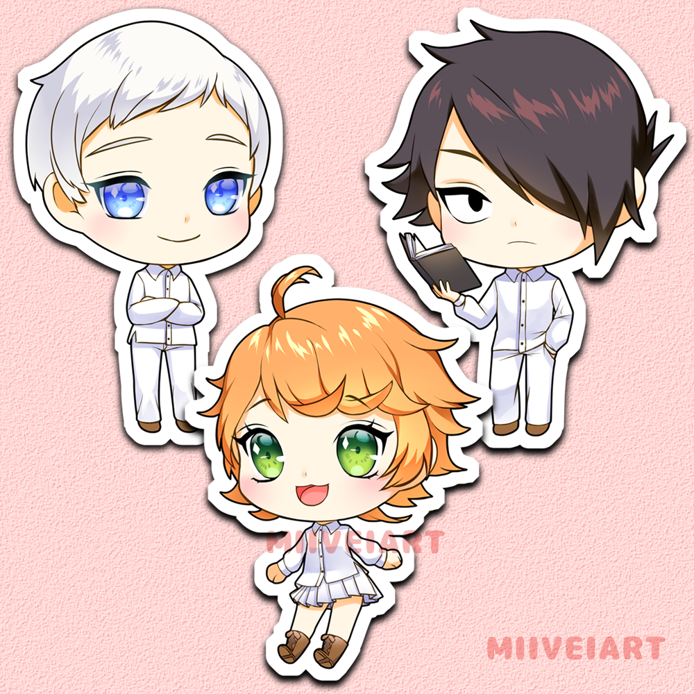 YNN Chibi Weatherproof Stickers