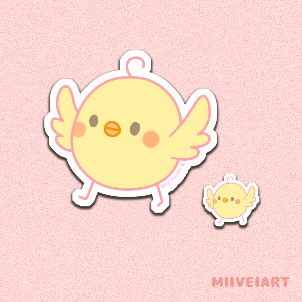Chicks Vinyl Stickers
