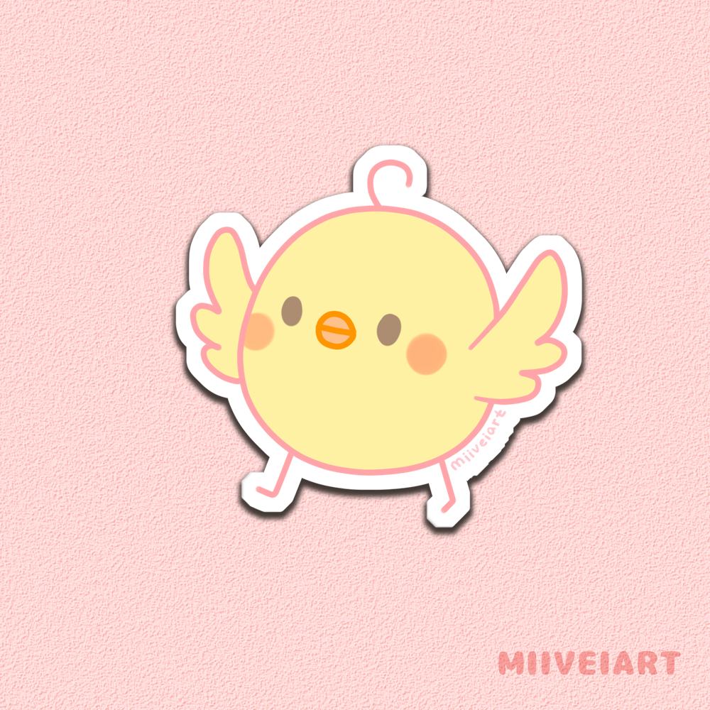 Chicks Vinyl Stickers