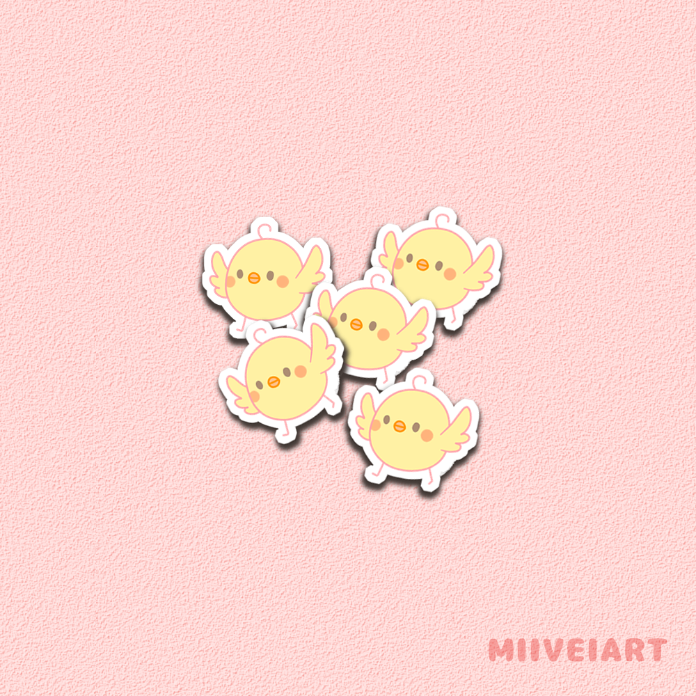 Chicks Vinyl Stickers