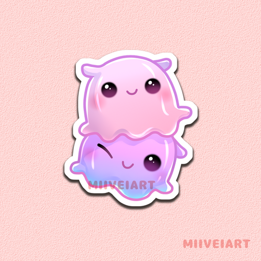 Dumbo Octopus Friends Vinyl Sticker 2x1.5"